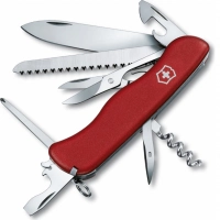 Мультитул Victorinox Outrider, сталь X50CrMoV15, рукоять нейлон, красный купить в Подольске