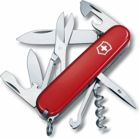 Нож перочинный Victorinox Climber, сталь X55CrMo14, рукоять Cellidor®, красный купить в Подольске