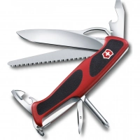 Нож перочинный Victorinox RangerGrip 78, сталь X55CrMo14, рукоять полиамид, красно-чёрный купить в Подольске