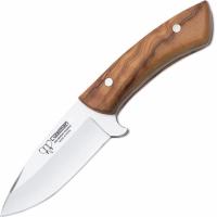 Нож с фиксированным клинком Cudeman Cuchillo Desollador, сталь 440 Stainless Steel, рукоять оливковое дерево купить в Подольске