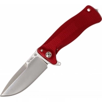 Нож складной LionSteel SR11A RS RED, сталь Uddeholm Sleipner® Satin Finish, рукоять алюминий (Solid®), красный купить в Подольске