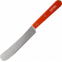 Нож столовый Opinel, деревянная рукоять, блистер, нержавеющая сталь, красный купить в Подольске