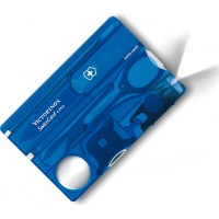 Швейцарская карта Victorinox SwissCard Lite, сталь X50CrMoV15, рукоять ABS-Пластик, синий купить в Подольске