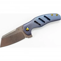 Складной нож Kizer C01E Blue, сталь CPM-S35VN, рукоять титан купить в Подольске