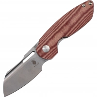 Складной нож Kizer October, сталь CPM 20CV, рукоять Red Micarta купить в Подольске