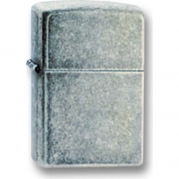 Зажигалка ZIPPO Antique Silver Plate, латунь с покрытием ™Plate, серебристый, матовая, 36х12×56 мм купить в Подольске