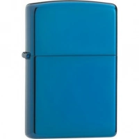 Зажигалка ZIPPO Classic, латунь с покрытием Sapphire™, синий, глянцевая, 36х12×56 мм купить в Подольске