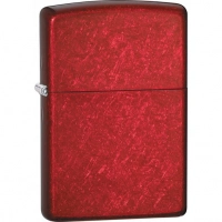 Зажигалка ZIPPO Classic с покрытием Candy Apple Red™, латунь/сталь, красная, глянцевая, 36x12x56 мм купить в Подольске