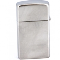 Зажигалка ZIPPO Slim® с покрытием Satin Chrome™, латунь/сталь, серебристая, матовая, 30х10×55 мм купить в Подольске